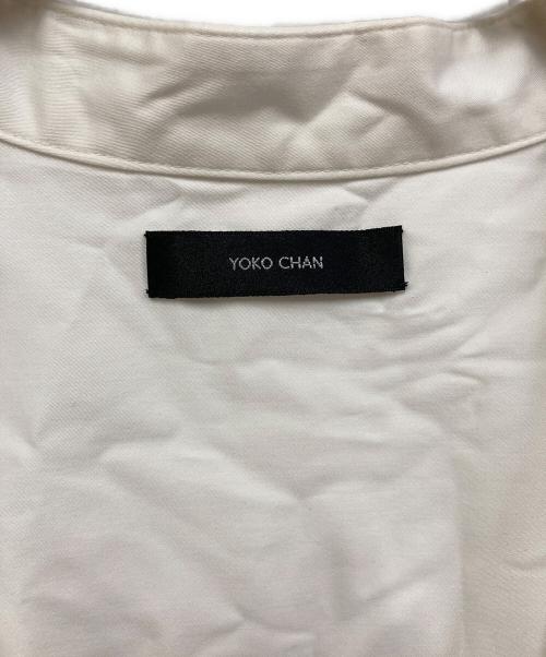 YOKO CHAN（ヨーコチャン）YOKO CHAN (ヨーコチャン) ノースリーブチュニック ホワイト サイズ:SIZE 38の古着・服飾アイテム