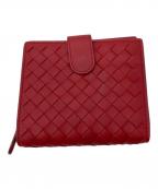 BOTTEGA VENETAボッテガベネタ）の古着「財布」｜レッド