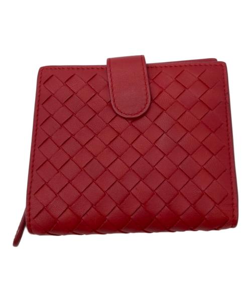 BOTTEGA VENETA（ボッテガベネタ）BOTTEGA VENETA (ボッテガベネタ) 財布 レッドの古着・服飾アイテム