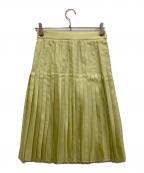 GIVENCHYジバンシィ）の古着「スカート」｜黄緑