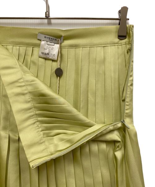 GIVENCHY（ジバンシィ）GIVENCHY (ジバンシィ) スカート 黄緑 サイズ:38 未使用品の古着・服飾アイテム