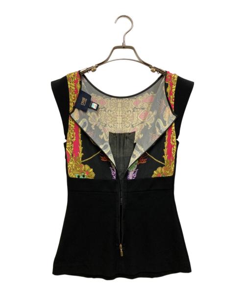 ROBERTO CAVALLI（ロベルトカヴァリ）ROBERTO CAVALLI (ロベルトカヴァリ) ビスチェ ブラック サイズ:SIZE Mの古着・服飾アイテム