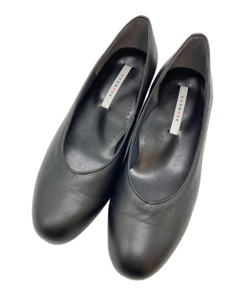 HERMOSA（ハモサ）HERMOSA (ハモサ) プレーンパンプス ブラック サイズ:SIZE 24cmの古着・服飾アイテム