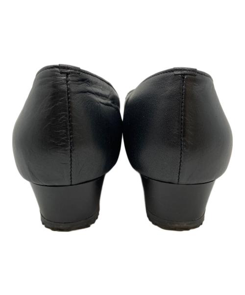 HERMOSA（ハモサ）HERMOSA (ハモサ) プレーンパンプス ブラック サイズ:SIZE 24cmの古着・服飾アイテム