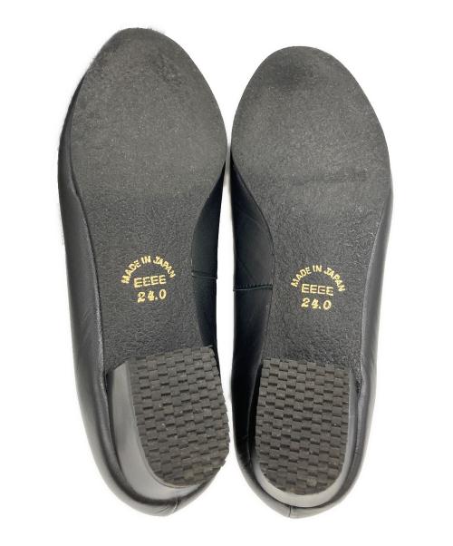 HERMOSA（ハモサ）HERMOSA (ハモサ) プレーンパンプス ブラック サイズ:SIZE 24cmの古着・服飾アイテム