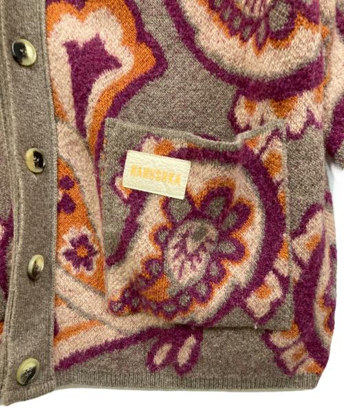 manushka（ナヌーシュカ）manushka (ナヌーシュカ) カーディガン ブラウン サイズ:SIZE Mの古着・服飾アイテム