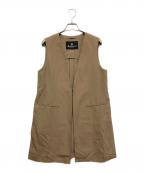 Aquascutumアクアスキュータム）の古着「ライトタンブラーベスト」｜ベージュ