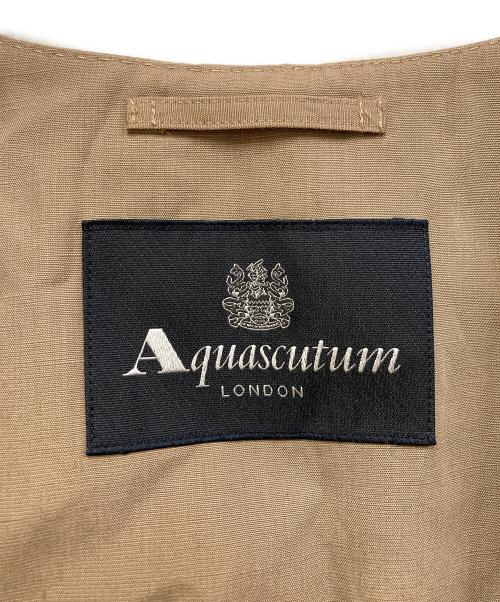 Aquascutum（アクアスキュータム）Aquascutum (アクアスキュータム) ライトタンブラーベスト ベージュ サイズ:SIZE Freeの古着・服飾アイテム
