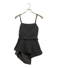 HeRIN.CYE（ヘリンドットサイ）の古着「Back open camisole」｜ブラック