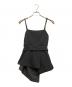 HeRIN.CYE（ヘリンドットサイ）の古着「Back open camisole」｜ブラック