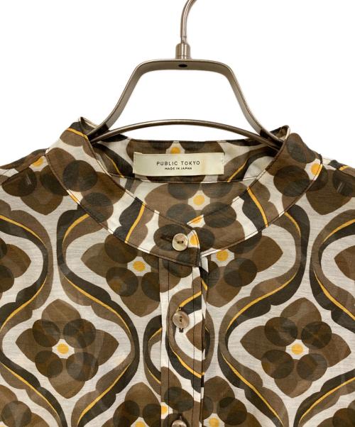 PUBLIC TOKYO（パブリックトウキョウ）PUBLIC TOKYO (パブリックトウキョウ) ブラウス ベージュ サイズ:FREEの古着・服飾アイテム