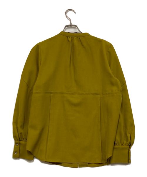UNITED TOKYO（ユナイテッドトーキョー）UNITED TOKYO (ユナイテッドトーキョー) ロサンジュスリーブブラウス グリーン サイズ:FREEの古着・服飾アイテム