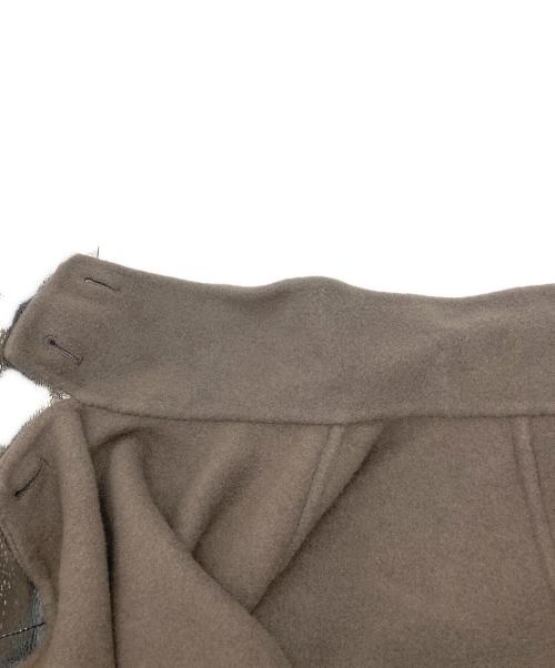 SLOBE IENA（スローブ イエナ）SLOBE IENA (スローブ イエナ) souple woolダブルフェイススタンドコート ブラウン サイズ:表記なしの古着・服飾アイテム