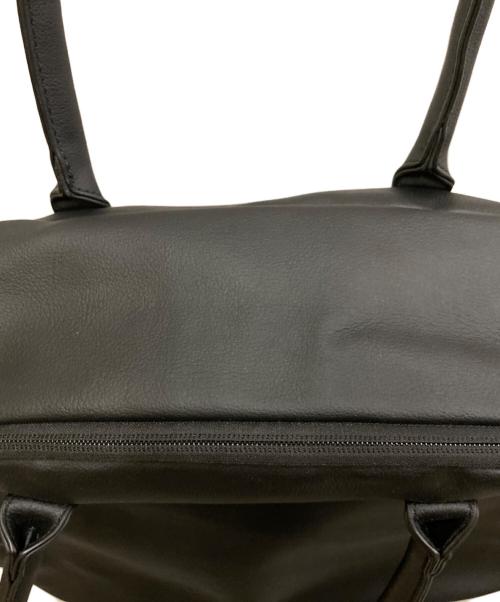 AWW（アウ）AWW (アウ) サボテンヴィーガンレザーデイリーボストンバッグ ブラックの古着・服飾アイテム