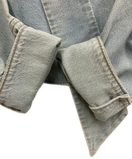 rito structure（リト ストラクチャー）rito structure (リト ストラクチャー) デニムブラウス スカイブルー サイズ:SIZE Sの古着・服飾アイテム