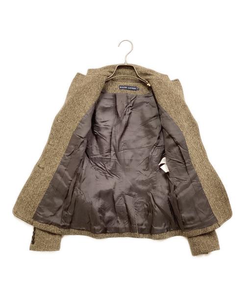 RALPH LAUREN（ラルフローレン）RALPH LAUREN (ラルフローレン) テーラードジャケット ベージュ サイズ:7号の古着・服飾アイテム