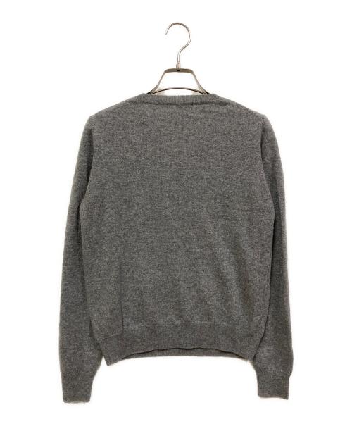 weeksdays（ウィークスデイズ）weeksdays (ウィークスデイズ) 丸首のカシミアセーター グレー サイズ:SIZE Sの古着・服飾アイテム