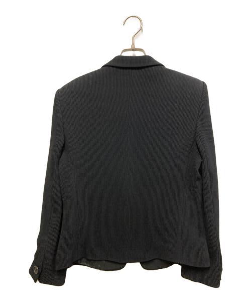 GIORGIO ARMANI（ジョルジョアルマーニ）GIORGIO ARMANI (ジョルジョアルマーニ) テーラードジャケット ブラック サイズ:SIZE 42の古着・服飾アイテム