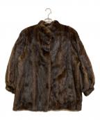 SAGA MINKサガミンク）の古着「ミンクファーコート」｜ブラウン