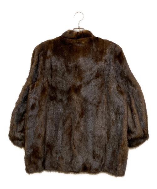 SAGA MINK（サガミンク）SAGA MINK (サガミンク) ミンクファーコート ブラウン サイズ:12の古着・服飾アイテム