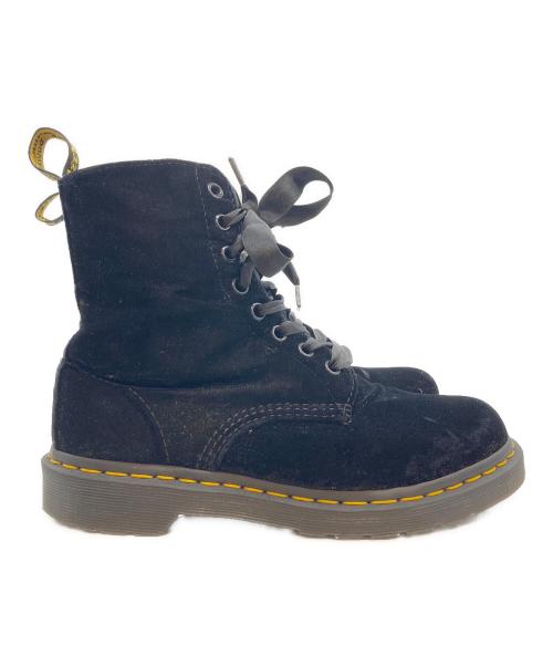Dr.Martens（ドクターマーチン）Dr.Martens (ドクターマーチン) 1460 PASCAL VELVET ブラック サイズ:23cmの古着・服飾アイテム