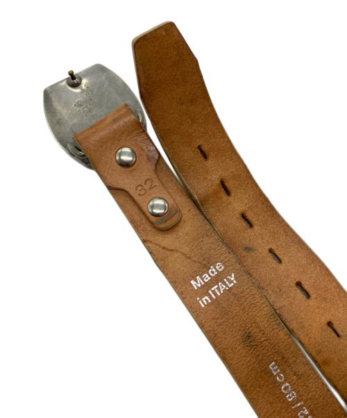 lucien pellat-finet（ルシアン・ペラフィネ）lucien pellat-finet (ルシアン・ペラフィネ) ベルト ブラウンの古着・服飾アイテム