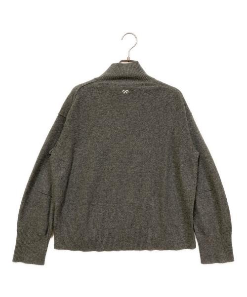 UNIQLO（ユニクロ）UNIQLO (ユニクロ) ANYA HINDMARCH (アニヤハインドマーチ) カシミヤハイネックセーター グレー サイズ:SIZE Sの古着・服飾アイテム
