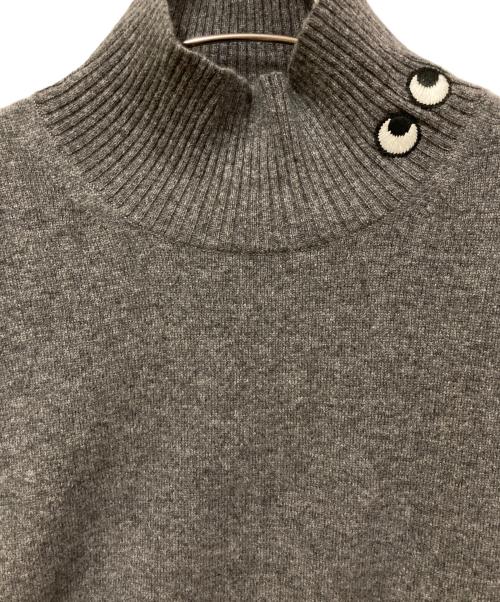 UNIQLO（ユニクロ）UNIQLO (ユニクロ) ANYA HINDMARCH (アニヤハインドマーチ) カシミヤハイネックセーター グレー サイズ:SIZE Sの古着・服飾アイテム