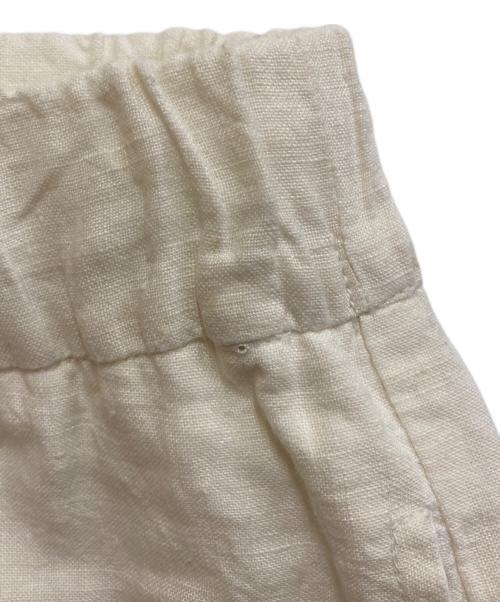 Gauze#（ガーゼ）Gauze# (ガーゼ) リネンイージーパンツ ホワイト サイズ:FREEの古着・服飾アイテム