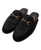 castellanoカステラーノ）の古着「ハラコサンダル」｜ブラック