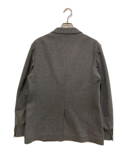 green label relaxing（グリーンレーベルリラクシング）green label relaxing (グリーンレーベルリラクシング) ECOPET ハニカムジャージ2Bジャケット グレー サイズ:Mの古着・服飾アイテム