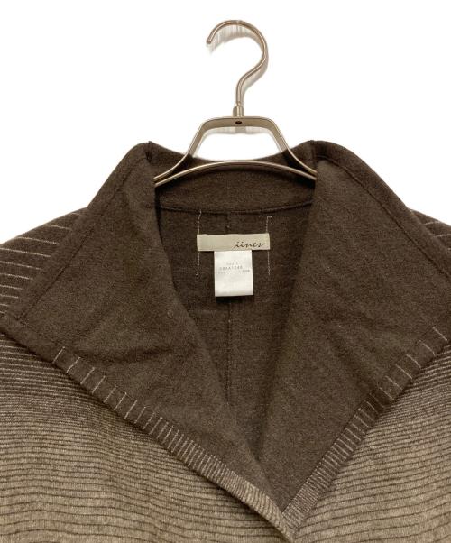 iines（イネス）iines (イネス) グラデーションコート ブラック サイズ:Sの古着・服飾アイテム