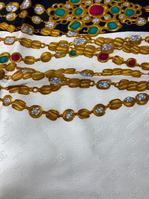 CHANEL（シャネル）CHANEL (シャネル) 大判ストール ブラックの古着・服飾アイテム