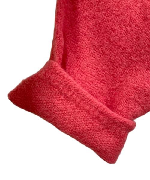 FRAMeWORK（フレームワーク）FRAMeWORK (フレームワーク) ベビーアルパカ ニュアンス プルオーバー ピンク サイズ:不明の古着・服飾アイテム