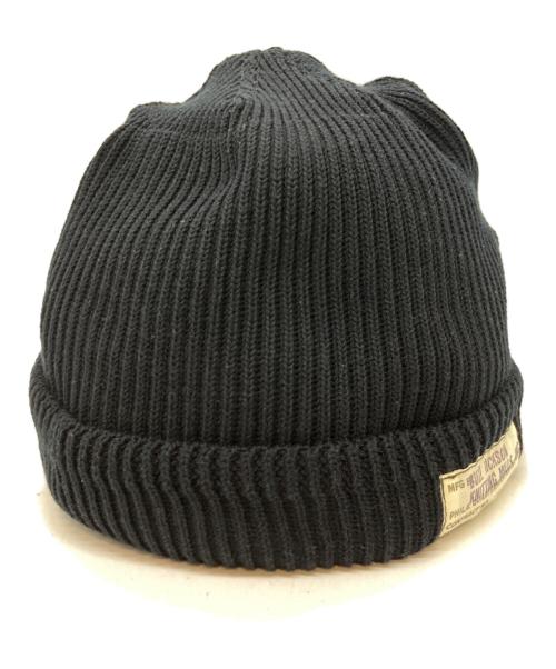 BUZZ RICKSON'S（バズリクソンズ）BUZZ RICKSON'S (バズリクソンズ) ニット帽 ブラックの古着・服飾アイテム