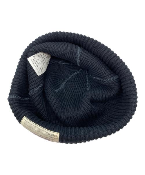 BUZZ RICKSON'S（バズリクソンズ）BUZZ RICKSON'S (バズリクソンズ) ニット帽 ブラックの古着・服飾アイテム