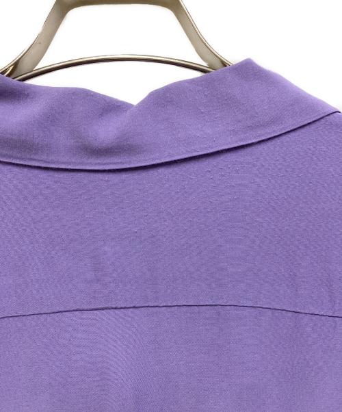 STYLE EYES（スタイルアイズ）STYLE EYES (スタイルアイズ) レーヨンオープンカラーシャツ パープル サイズ:FREEの古着・服飾アイテム