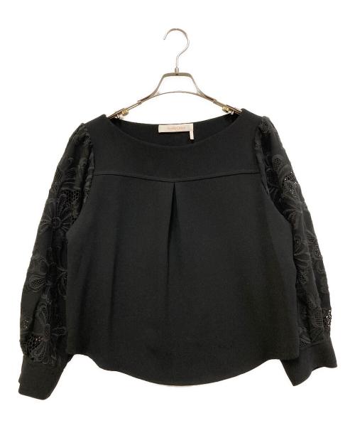 SEE BY CHLOE（シーバイクロエ）SEE BY CHLOE (シーバイクロエ) ブラウス ブラック サイズ:SIZE Freeの古着・服飾アイテム