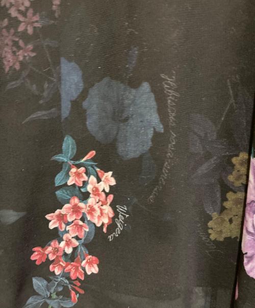 Diagram（ダイアグラム）Diagram (ダイアグラム) 花柄ノースリーブワンピース ブラック サイズ:36の古着・服飾アイテム