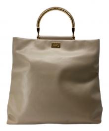 ZANCHETTI（ザンケッティー）の古着「CHAIN SHOPPER HANDLE」｜ベージュ