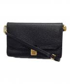 MIU MIUミュウミュウ）の古着「ショルダーウォレット」｜ブラック