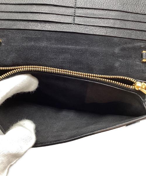 MIU MIU（ミュウミュウ）MIU MIU (ミュウミュウ) ショルダーウォレット ブラック サイズ:表記なしの古着・服飾アイテム
