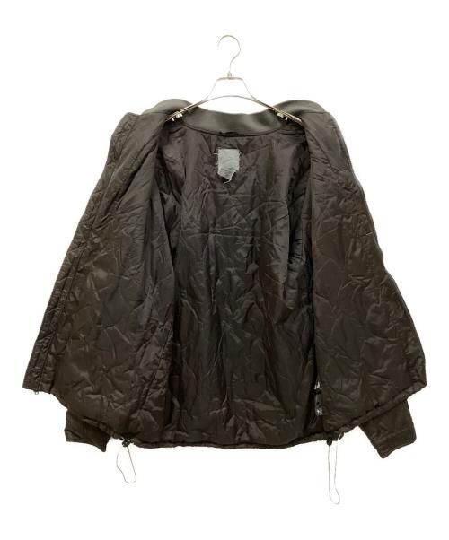 stussy（ステューシー）stussy (ステューシー) 中綿ブルゾン ブラウン サイズ:-の古着・服飾アイテム