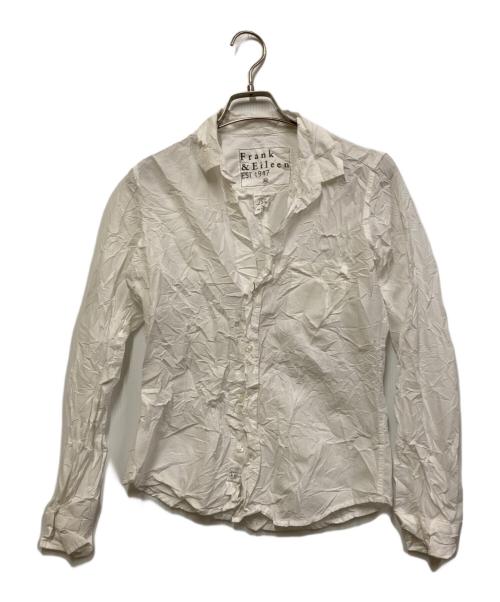 Frank&Eileen（フランクアンドアイリーン）Frank&Eileen (フランクアンドアイリーン) スッキパーシャツ ホワイト サイズ:XSの古着・服飾アイテム