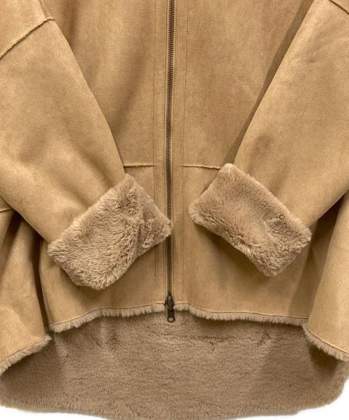 Dignite collier（ディニテ コリエ）Dignite collier (ディニテ コリエ) リバーシブルフェイクムートンコート ブラウン サイズ:SIZE Freeの古着・服飾アイテム