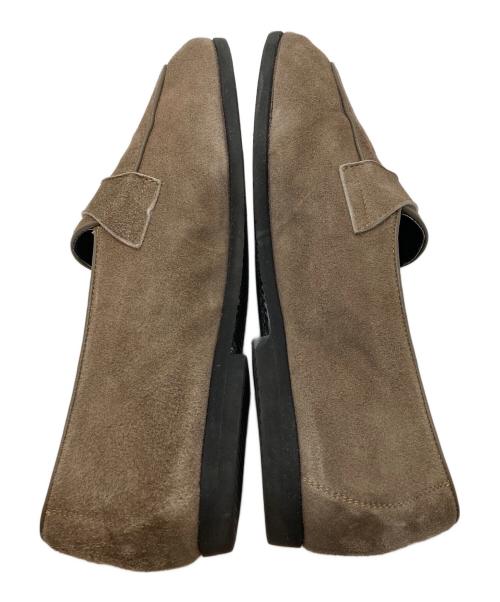 Ferrante（フェランテ）Ferrante (フェランテ) TOMORROW LAND (トゥモローランド) スエード モンクストラップローファー ブラウン サイズ:6の古着・服飾アイテム