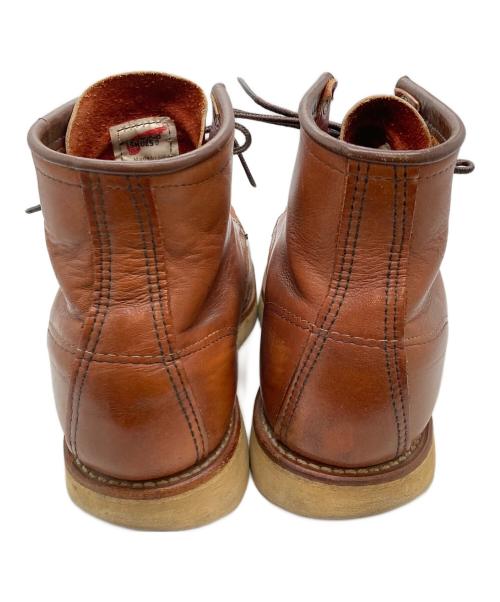 RED WING（レッドウィング）RED WING (レッドウィング) モックトゥ ワークブーツ ブラウン サイズ:８の古着・服飾アイテム