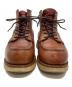 中古・古着 RED WING (レッドウィング) モックトゥ ワークブーツ ブラウン サイズ:８：14000円