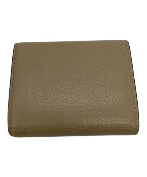 CELINE（セリーヌ）CELINE (セリーヌ) 3つ折り財布 ベージュの古着・服飾アイテム