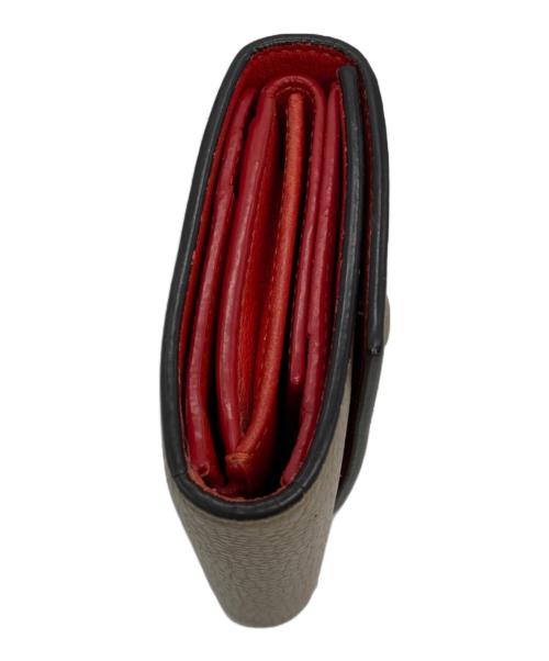 CELINE（セリーヌ）CELINE (セリーヌ) 3つ折り財布 ベージュの古着・服飾アイテム